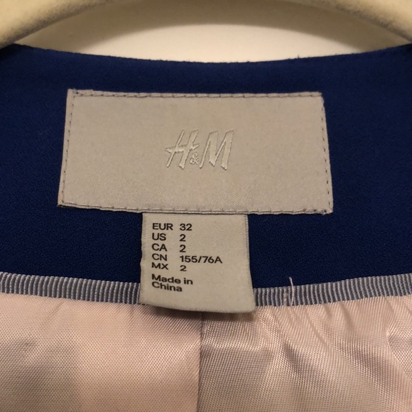 H&M Blue Blazer - Picture 2 of 3